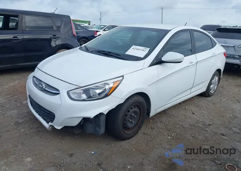 2017 Hyundai Accent Se z USA, uszkodzony, nr VIN KMHCT4AEXHU320433